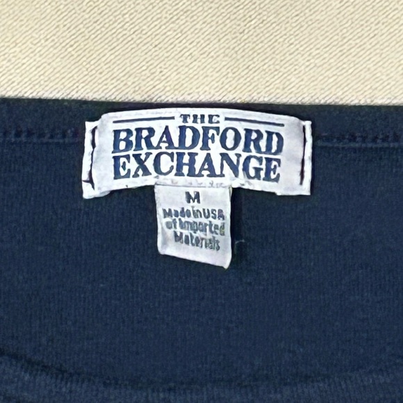 Vintage Y2K Wolf Pack Rhinestoned 3/4 Sleeved Shirt - M - Picture 4 of 5